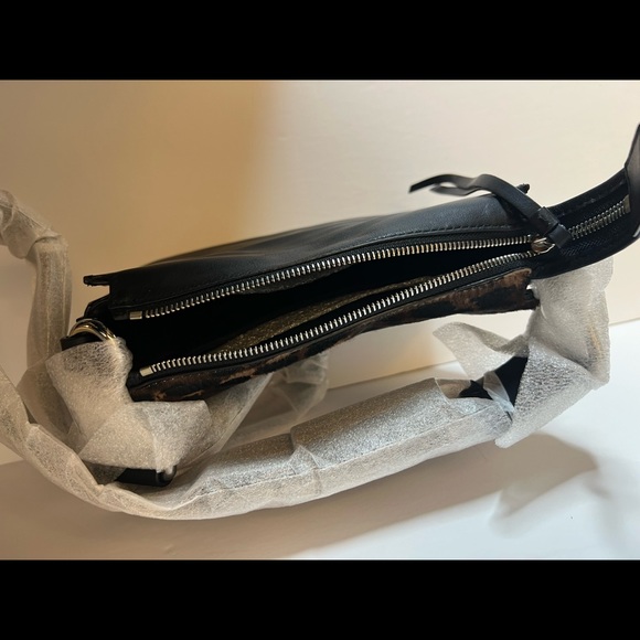 BRAND NEW ALL SAINTS CAPTAIN CROSSBODY BAG PRINTED DOUBLE SIDED - Picture 5 of 8